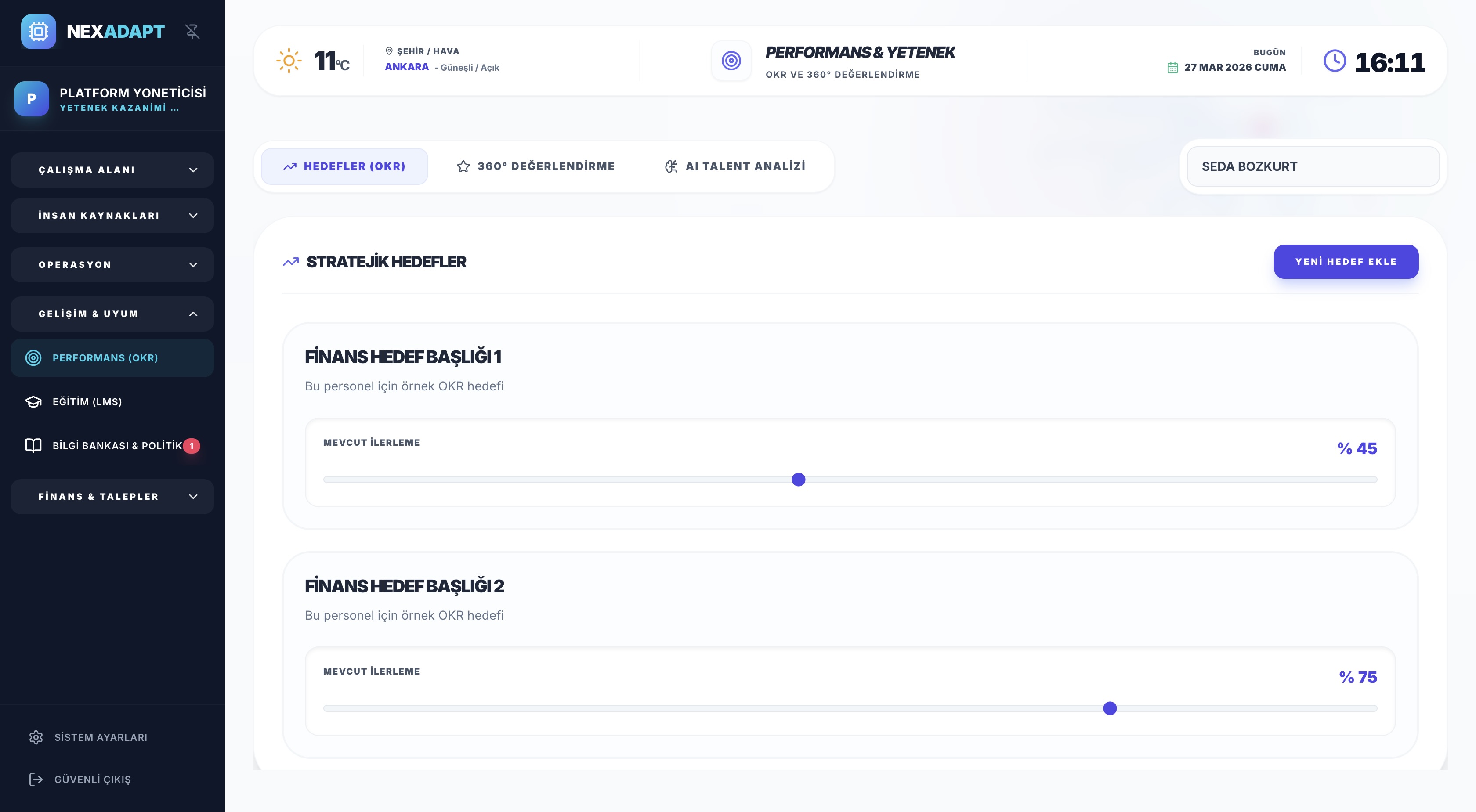 Performans Yönetimi